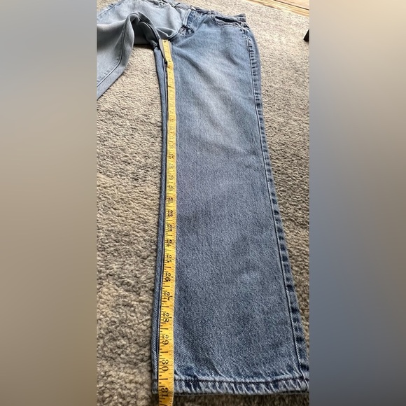 Pacsun Dad Color Block High-Rise Button Fly Jeans Sz 27 - Picture 8 of 12